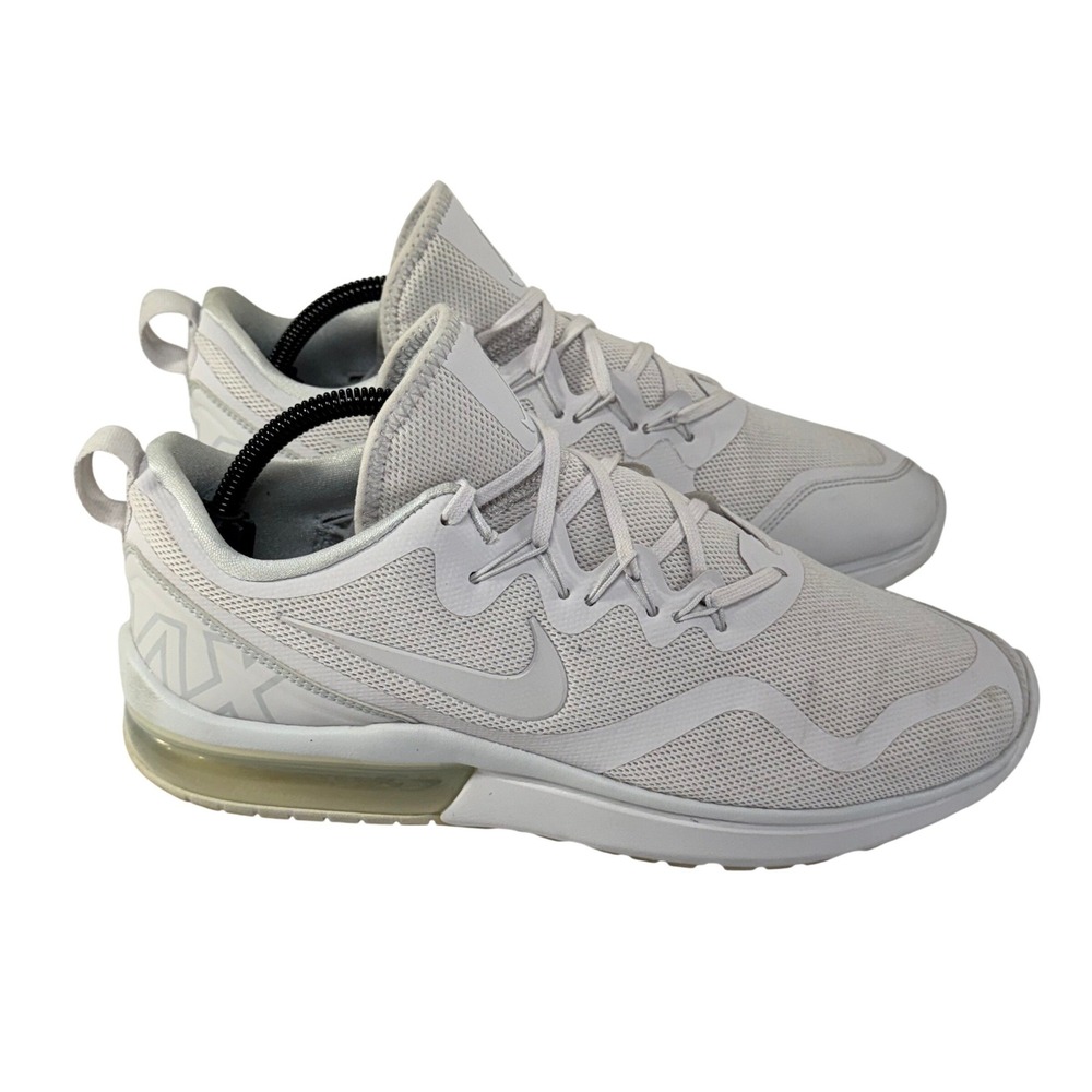 Nike Air Max Fury Running Shoes Mens 10 Platinum White Training Athletic Sneaker